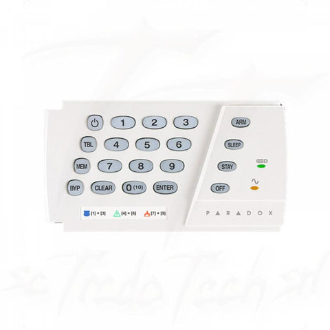 Tastatură Led Paradox, cablata pentru 10 zone