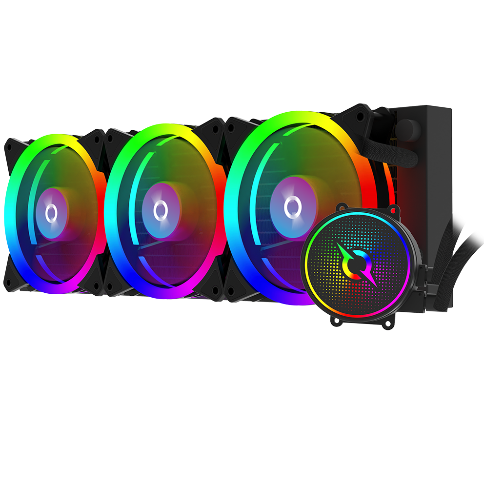 Cooler Aqirys Procesor AQYRIS AQUARIUS 360 AIO NEGRU, marime radiator 395mm