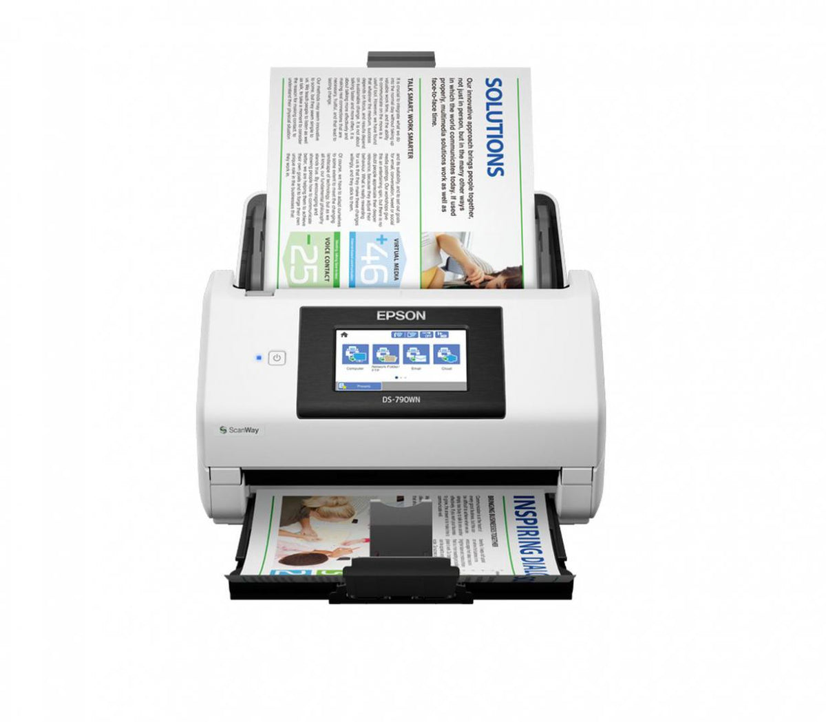 Scanner Epson DS-790WN, dimensiune A4, tip sheetfed