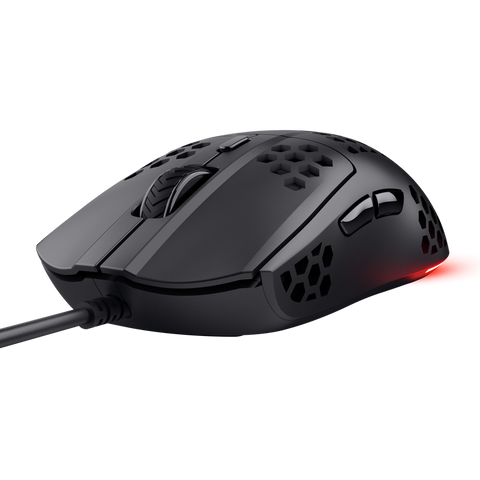 Mouse Trust GXT 928 Helox cu fir, optic, rezolutie meaxima 6400 DPI