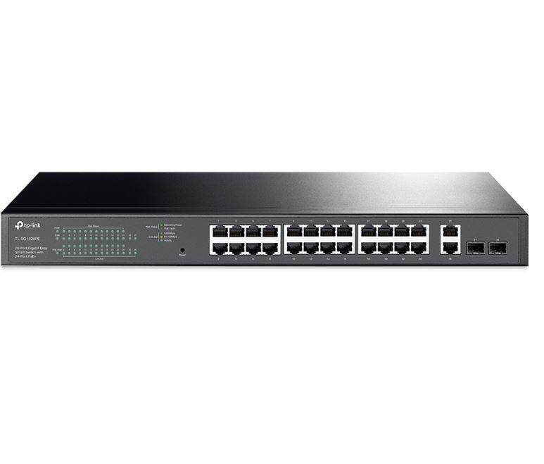 TPL SW 28-PORT GB EASY SMART POE+