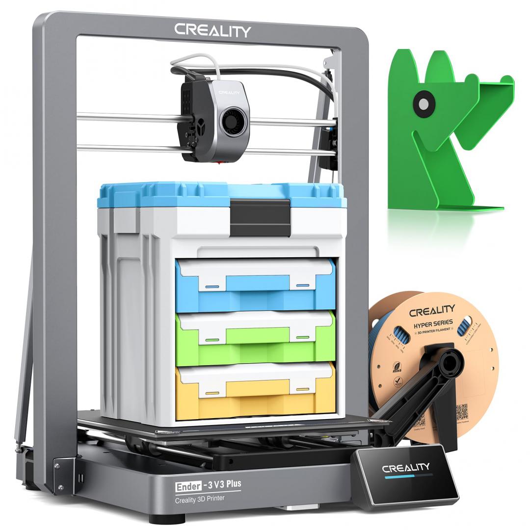 Creality ENDER-3 V3 plus 3D printer, tehnologie fdm