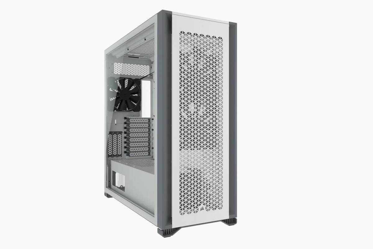Carcasă Corsair 7000D AIRFLOW Full-Tower ATX PC Case — White Maximum GPU Length 450 mm Maximum PSU