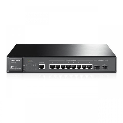 Switch TP-Link 8P-GB 2P-SFP L2 mngd rm