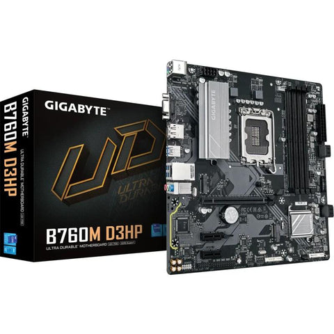 Placă de Baza GIGABYTE B760M D3HP LGA1700, 4x DDR5