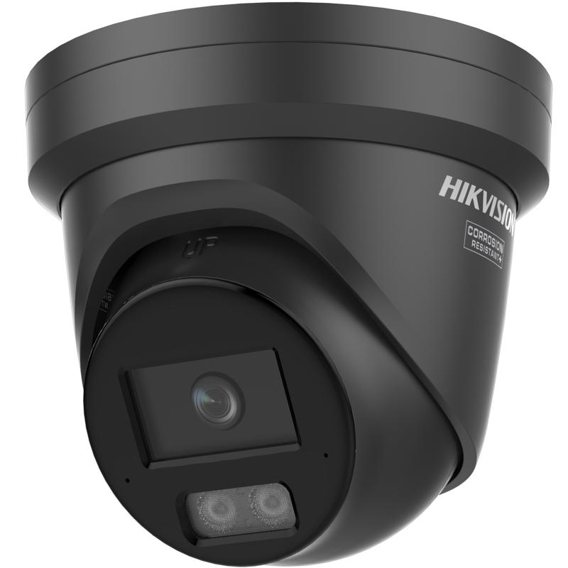 Cameră de supraveghere IP Turret 4MP Hikvision DS-2CD2347G3- LI2UY(2.8MM)/BK, lentila fixa 2.8mm