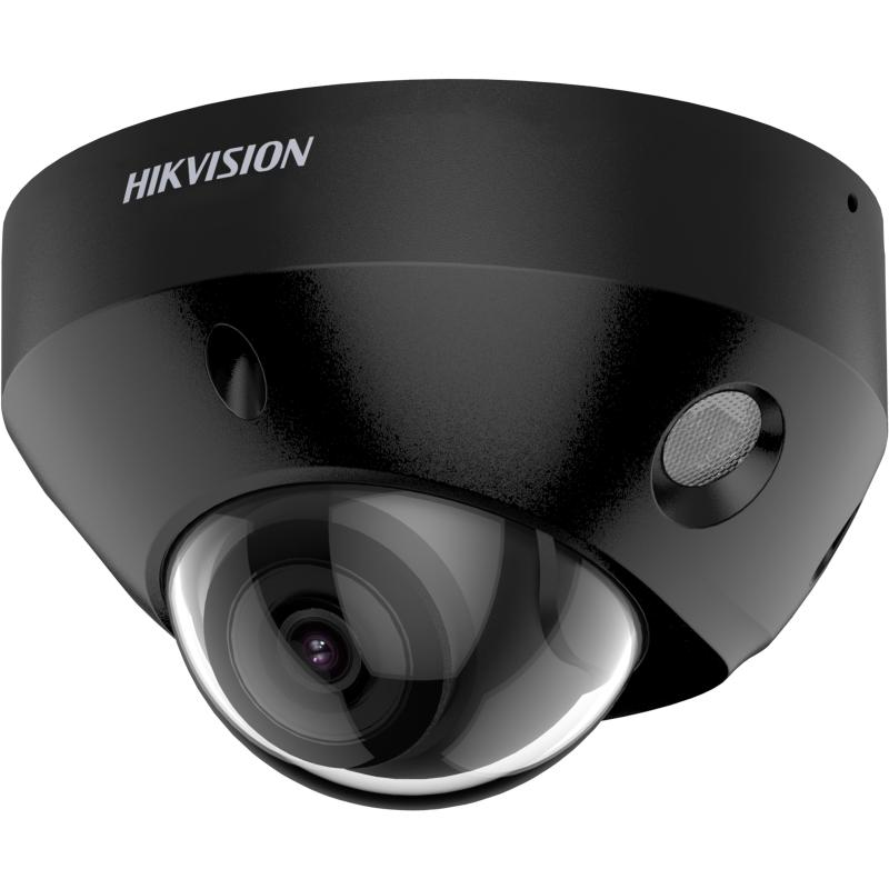 Cameră supraveghere Hikvision Mini Dome DS-2CD2547G2-LS(2.8mm)(C) (BLACK), 4MP, WDR 130dB,24/7