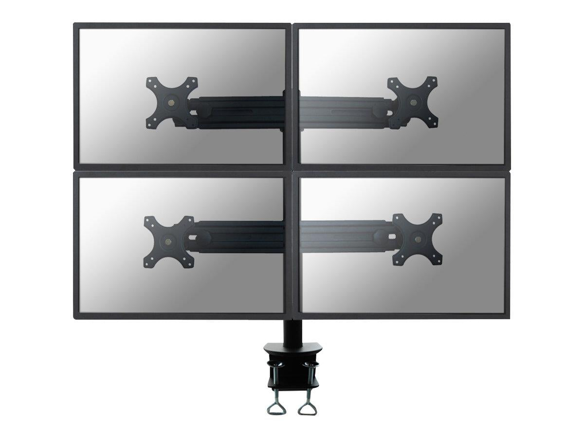 Suport cvadruplu monitor de birou Neomounts FPMA-D700D4