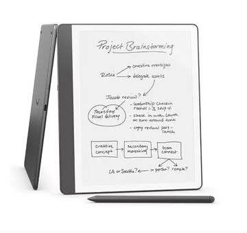 Cititor e-book Amazon Kindle Scribe 2024 10.2" 64GB cu Premium Pen Tungsten Grey