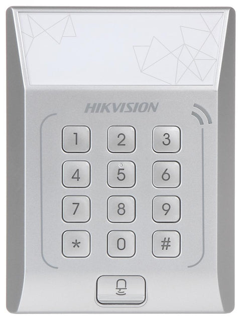 Cititor standalone cu tastatura si card de proximitate Hikvision