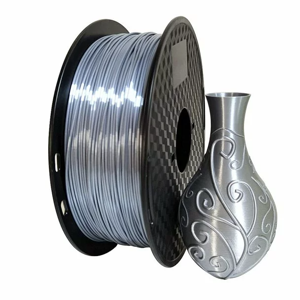 CREALITY PLA 3D Printer Filament, silk silver