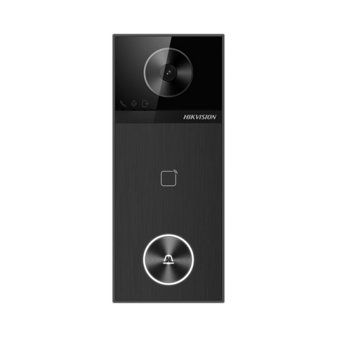 Post videointerfon de exterior WI-FI Hikvision DS-KV6114-WBE1