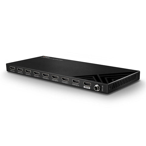 Splitter Lindy 8 Port HDMI 2.0, latime de banda suportata 18Gbps