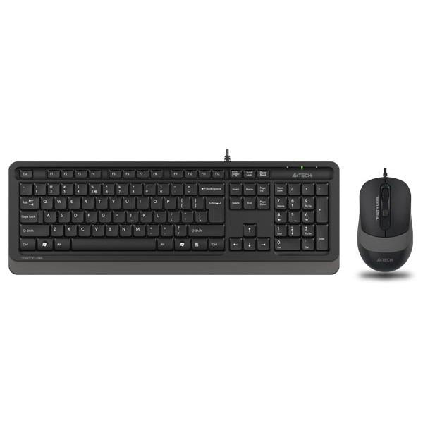 Kit TASTATURA si Mouse A4TECH, „Fstyler FM10+FK10", wired
