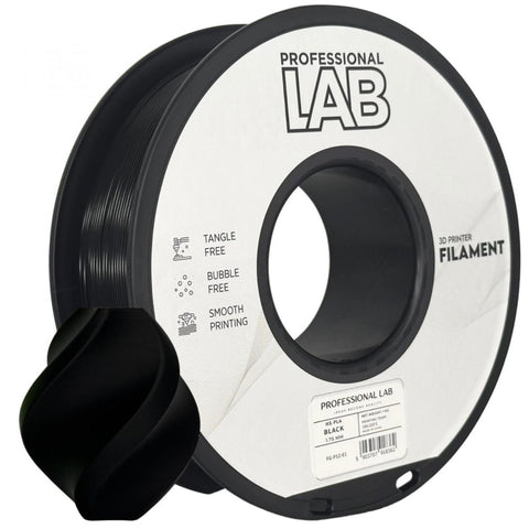 Filament 3D Proffesional Lab, Diamentru 1.75mm Professional lab (HS-PLA BLACK | PROF. LAB)