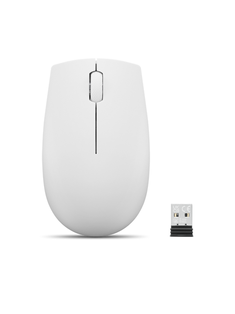 Mouse wireless Lenovo 300, Cloud Grey