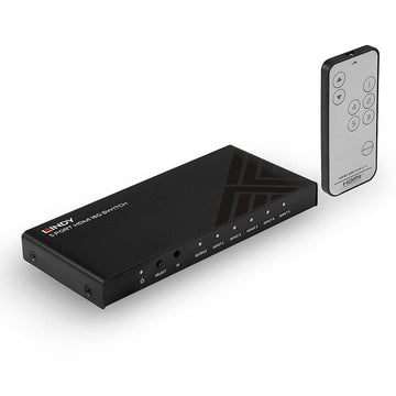 Switch HDMI Lindy 5 Port HDMI 18G Switch Technical details Specifications AV Interface: HDMI Interface