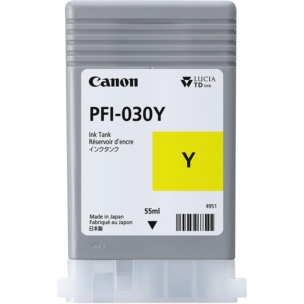 Cartuș cerneala Canon PFI-030Y, yellow, capacitate 55ml