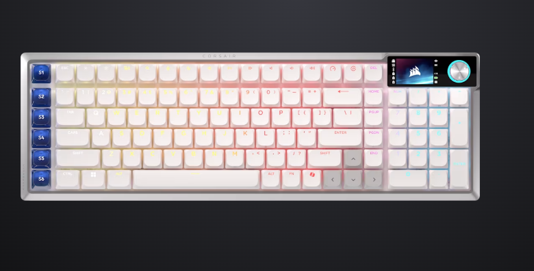 Tastatură Corsair Gaming VANGUARD AIR 99 WH