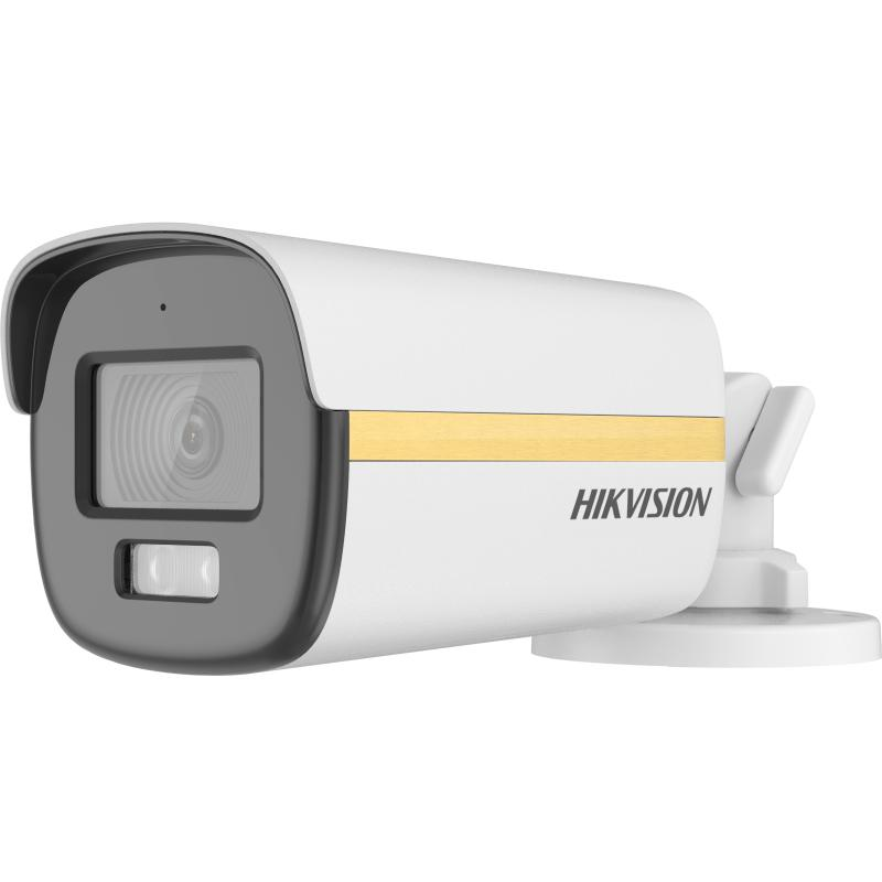 Cameră de supraveghere Bullet 2MP ColorVu Dual-light Fixed Hikvision DS-2CE12DF3T-LFS(2.8MM),
