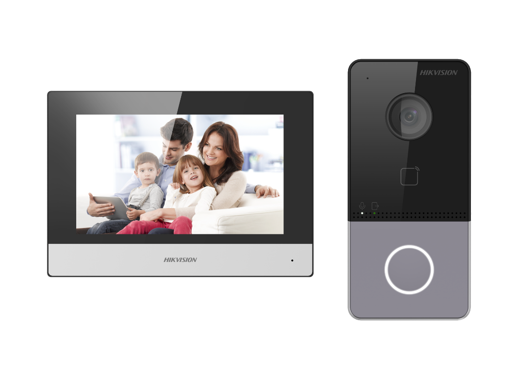 Kit videointercom IP Hikvision DS-KIS603-P(C) Flash 32 MB
