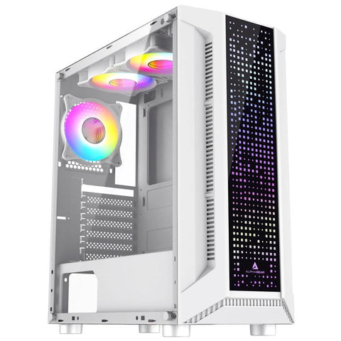 Carcasă ALPHAGEAR Trickster RGB white