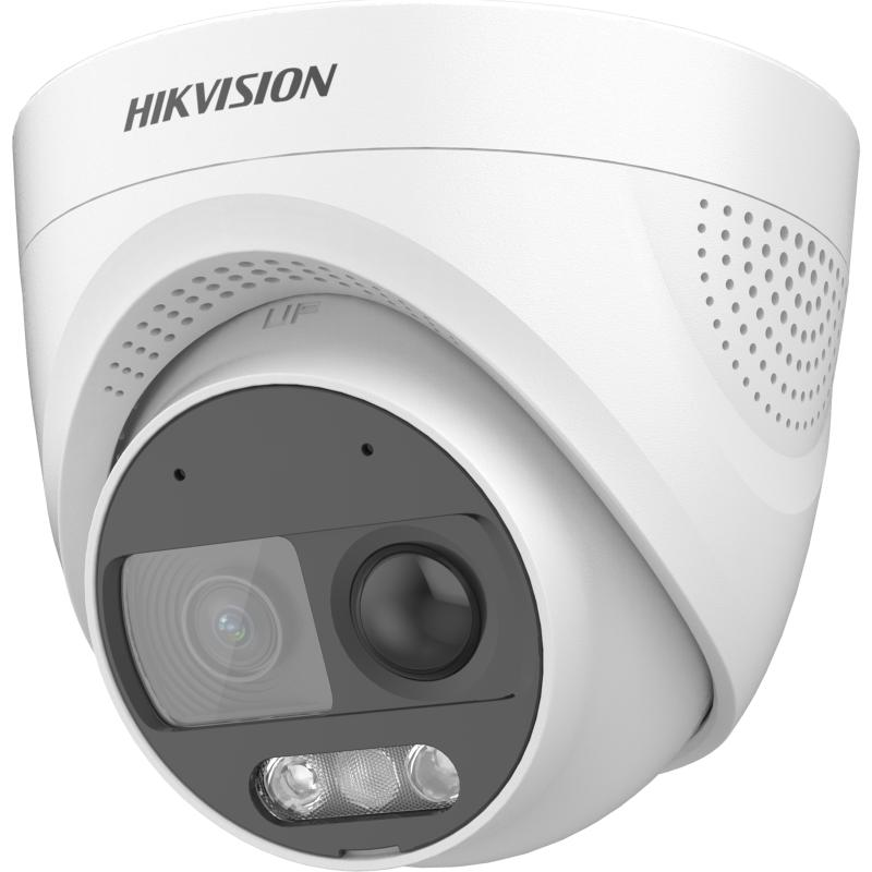 Cameră de supraveghere Turret 2MP Hikvision DS-2CE72DF3T-PIRXOS(2.8MM)