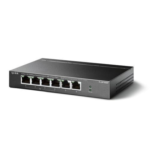 6PORT 10/100 desktop 4P POE switch TP-Link