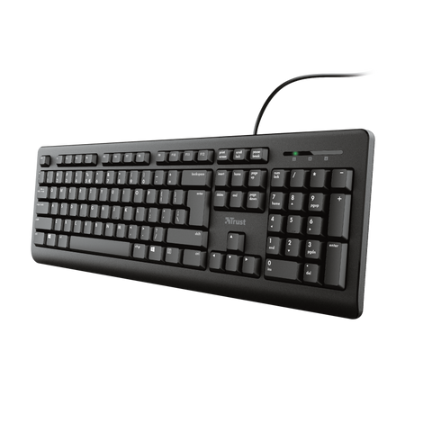 Trust Primo Full-size keyboard silent General Full Size keyboard yes Ergonomic design no Key