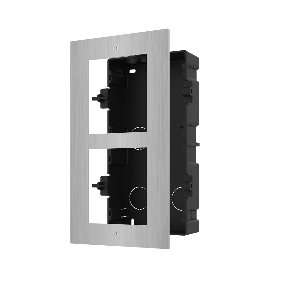 Panou frontal pentru 2 module de videointerfon modular Hikvision DS-KD- ACF2/S