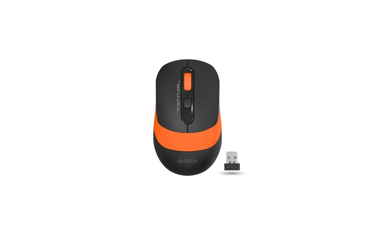 Mouse A4tech, gaming, wireless, 2.4GHz, optic, 2000 dpi (FG10 ORANGE)