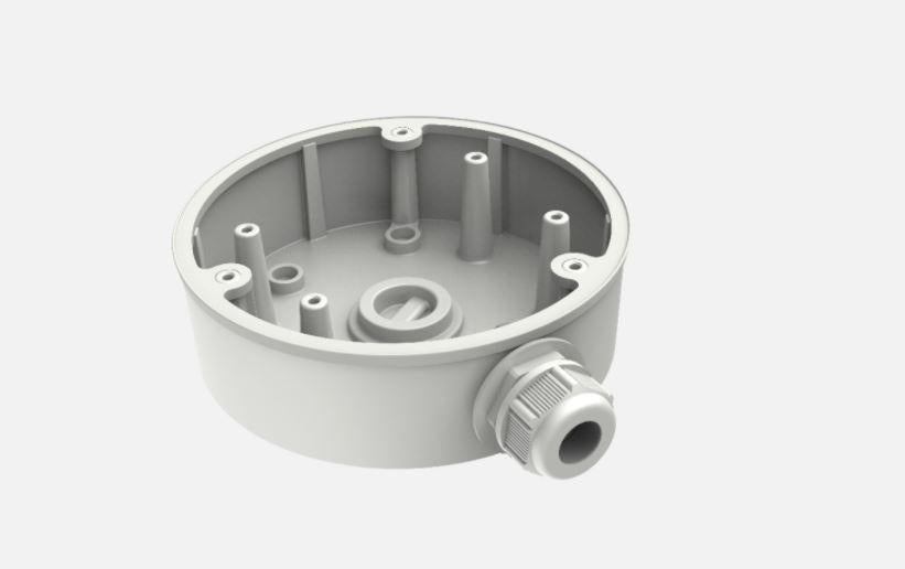 Doză conexiuni Hikvision DS-1280ZJ-PT6, material aliaj de aluminiu