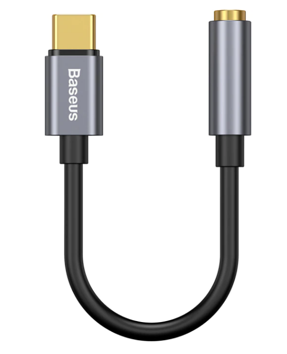 CABLU ADAPTOR Baseus, 1 x USB Type-C (T) la 1 x Jack 3.5mm (M)