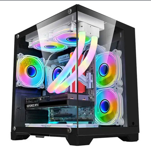 Carcasă 1stPlayer Gaming MV5-TP-bk