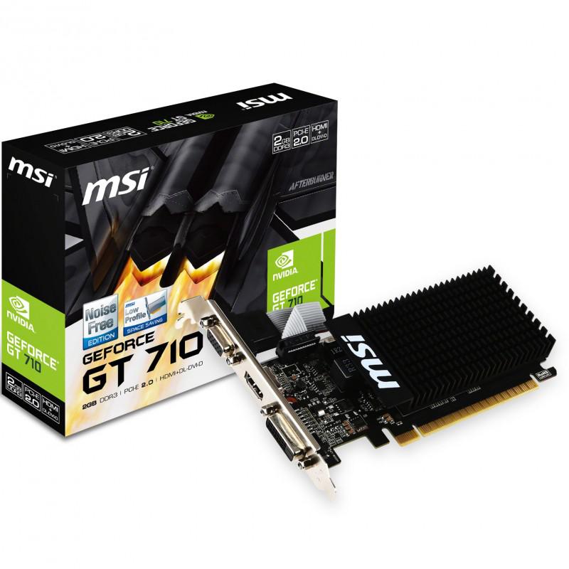 Placă video MSI nVidia GT 710 2GD3H LP, GT 710, PCI-E, 2048MB DDR3