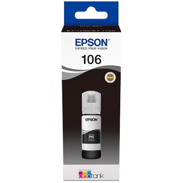 Cartuș cerneala Epson 106 ECOTANK, black, capacitate 70ml