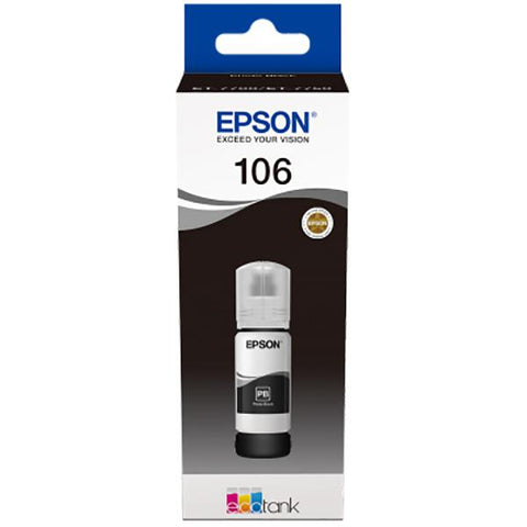 Cartuș cerneala Epson 106 ECOTANK, black, capacitate 70ml
