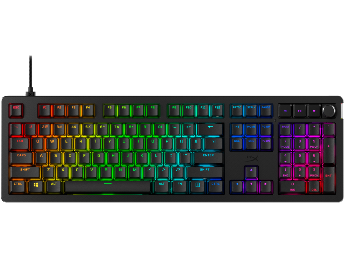 Tastatură HP gaming mecanica HyperX Alloy Rise, iluminare RGB (16,777)