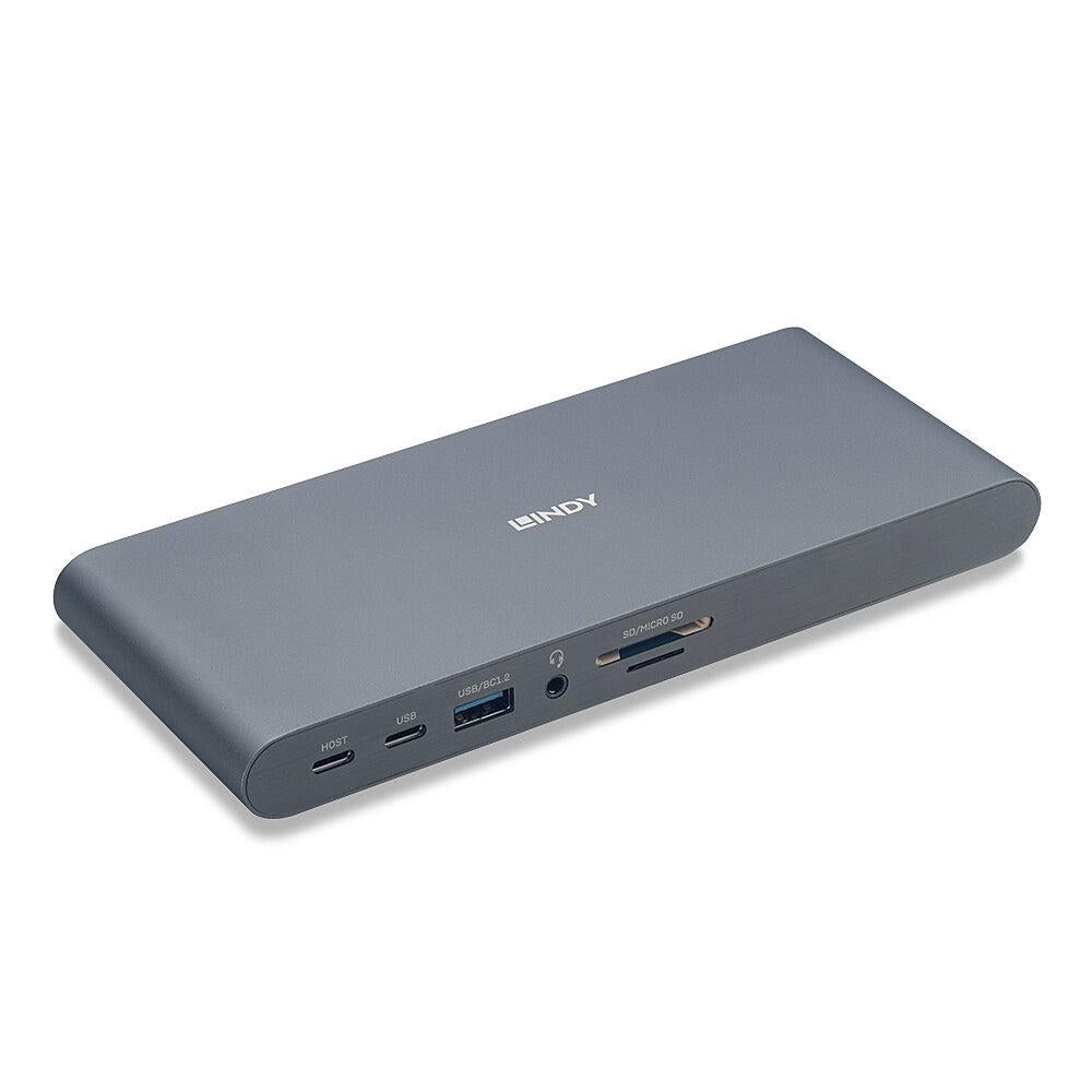 Dock Laptop Lindy USB 3.2 Type C, 5k DP, PD 3.0 100W, Gigabit, SD