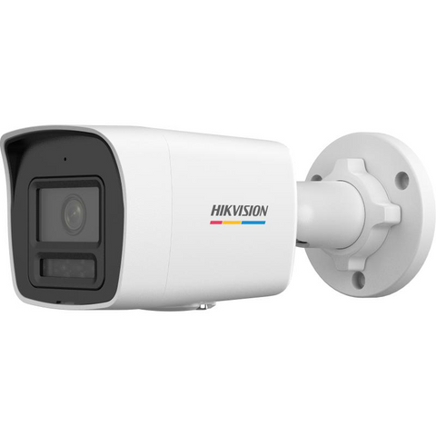 Cameră de supraveghere IP Bullet 2MP ColorVu Hikvision DS-2CD1027G2H- LIU(4MM), lentila fixa 4mm