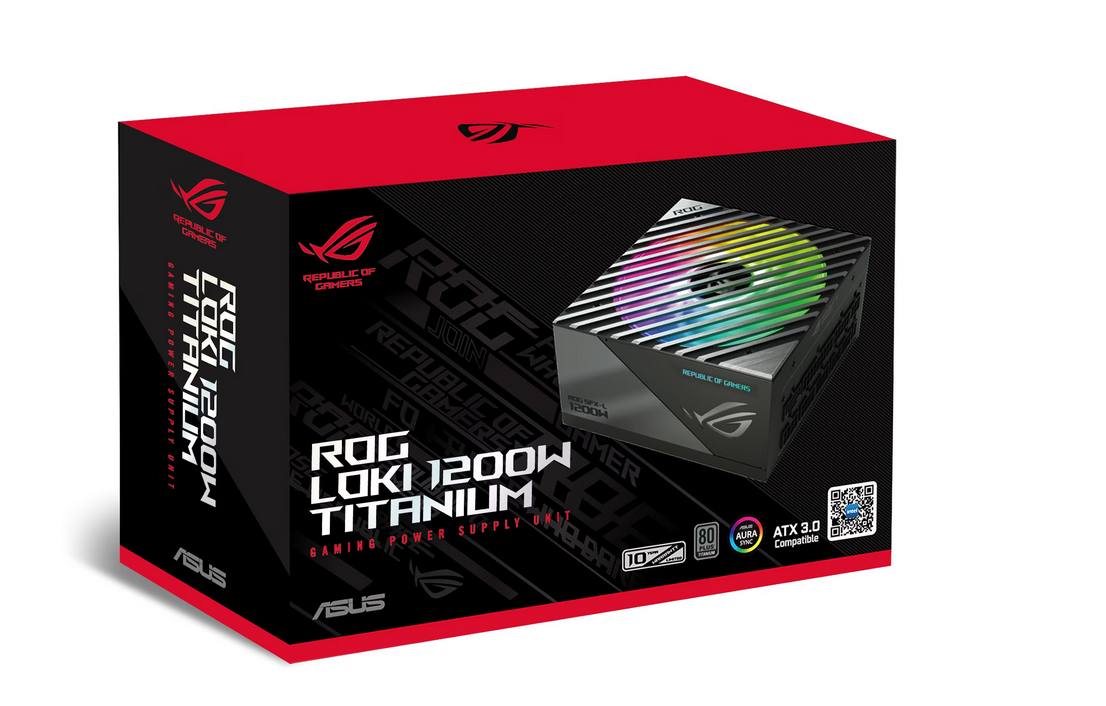 Sursă ASUS ROG LOKI 1200W 80+ Titanium, Active PFC, ATX 3.0