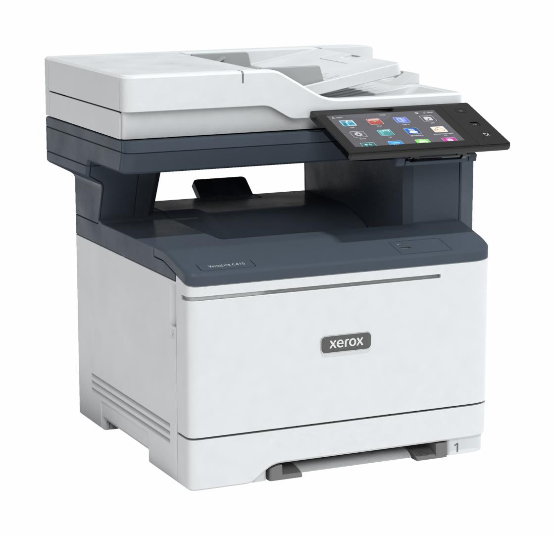 Multifuncțional laser color Xerox VersaLink C415 Imprimare/Copiere/Scanare/Fax, A4, Viteza pana la