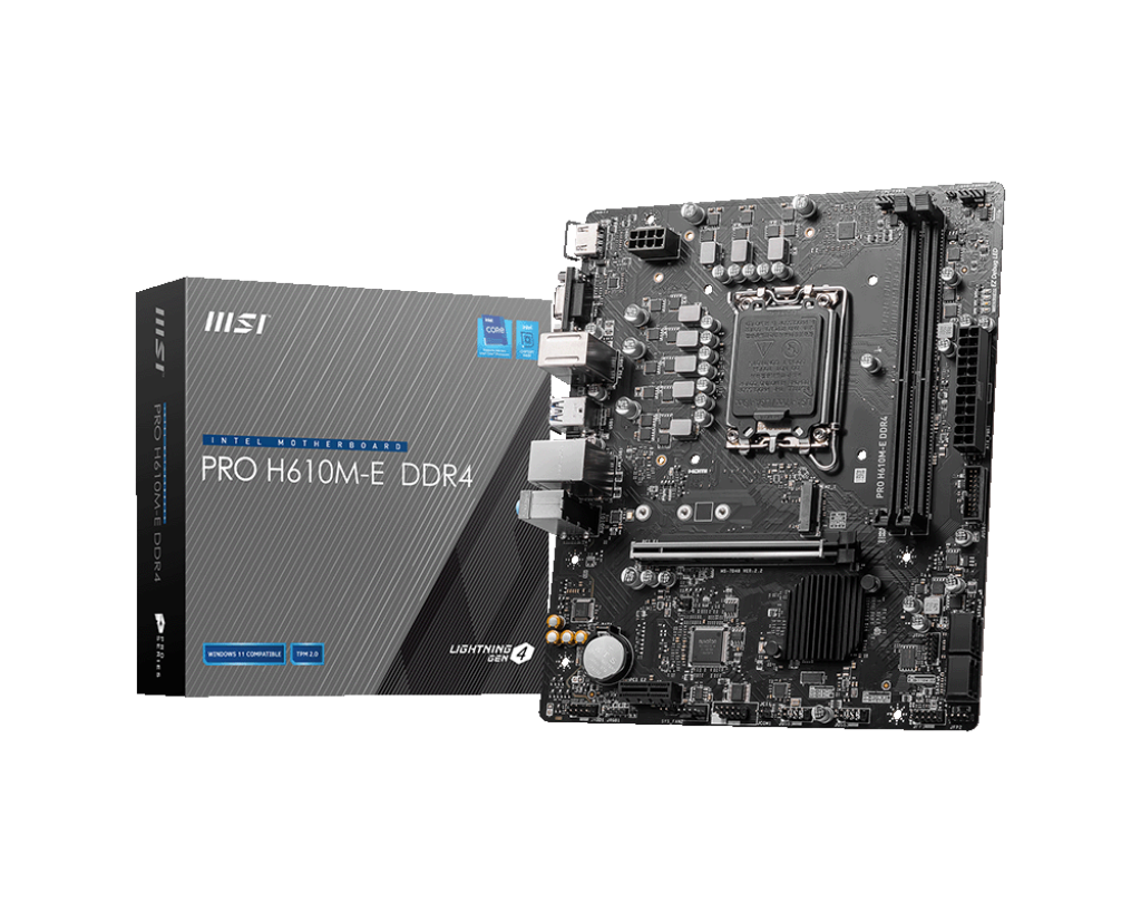 MB MSI PRO H610M-E LGA1700 DDR4