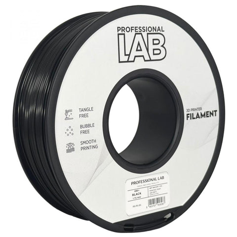 Filament 3D Proffesional Lab, Diamentru 1.75mm Professional lab (ABS+ BLACK | PROF. LAB)