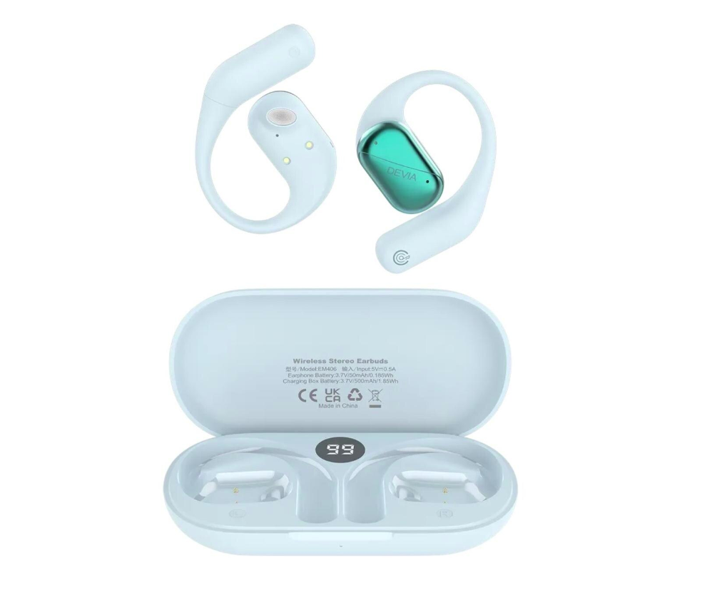 Devia Casti Open-Ear OWS Lite1 Albastru