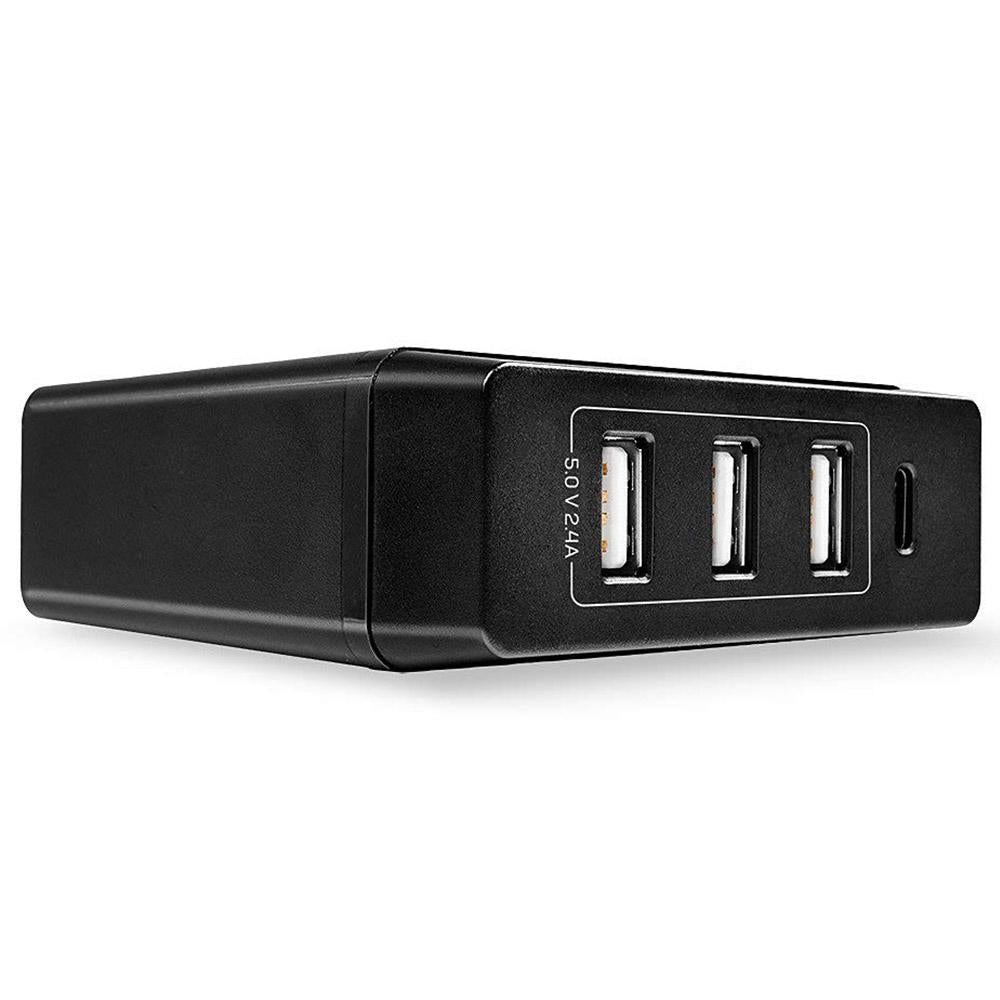 Stație incarcare Lindy 4 porturi USB C si A, putere 72W