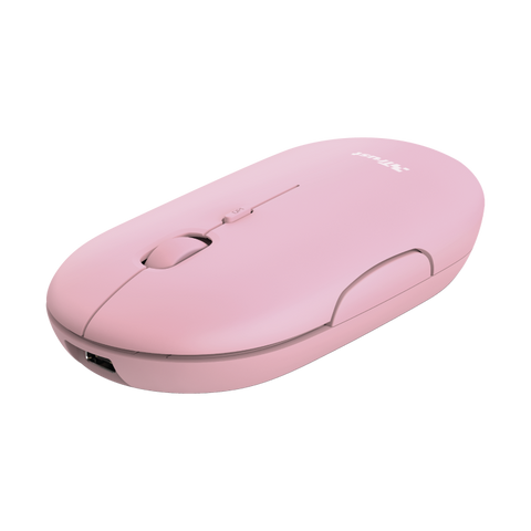 Mouse fara fir Trust Puck Rechargeable Bluetooth Mouse Pink Specifications General Height of main