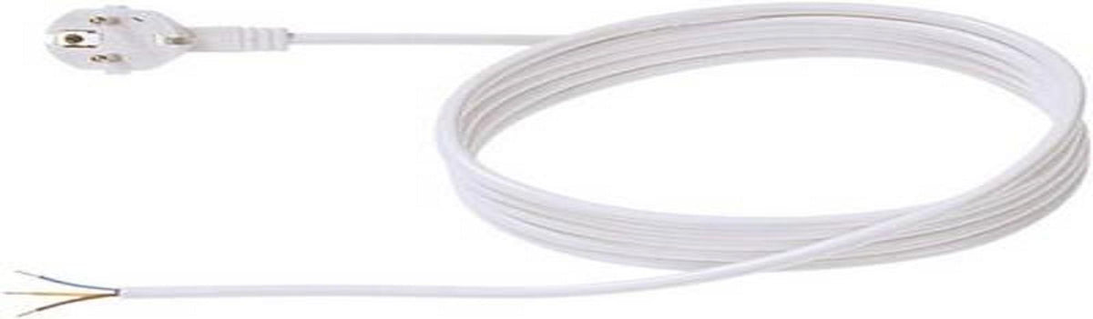 Cordon prelungitor H05VV-F 3G1, 3m, Alb Bachmann