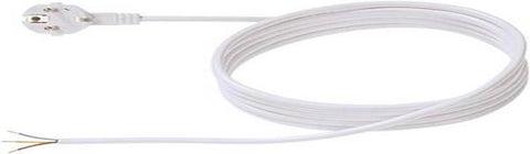 Cordon prelungitor H05VV-F 3G1, 3m, Alb Bachmann