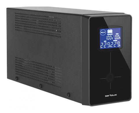 UPS Serioux Line Interactive 2000LI, ecran LCD, capacitate 2000VA/1200W